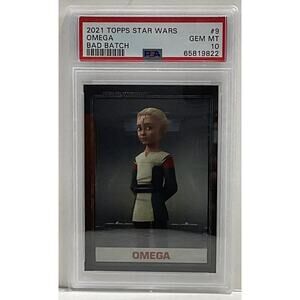 Star Wars 2021 Omega Bad Batch #9 PSA 10 CERT#65819822